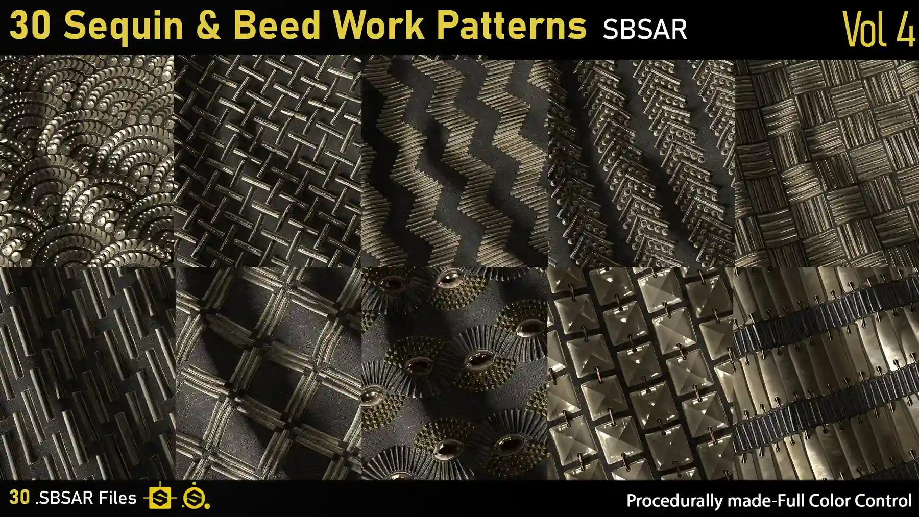 30 Sequin & Beed Work patterns