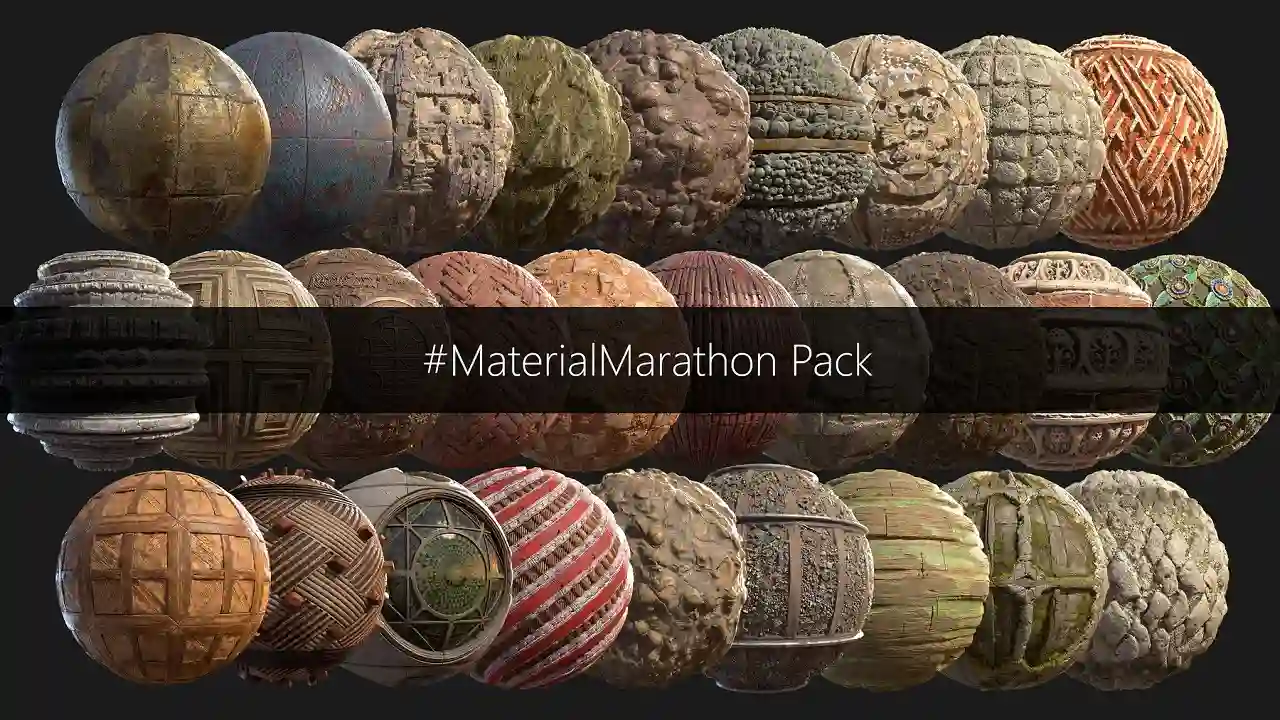 100 PBR Texture Sets Nikola Damjanov
