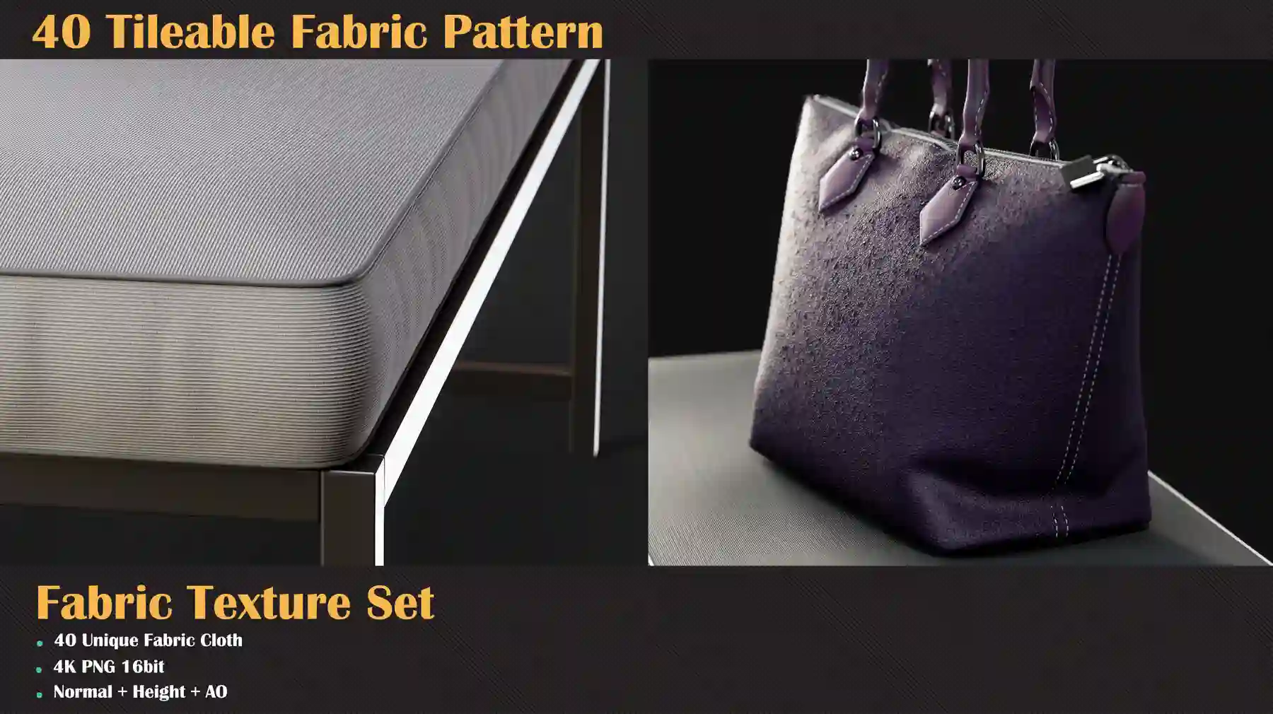 40 Tileable Fabric Pattern